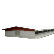 Qingdao prefabricated steel structure poultry broiler barn design house construction shed